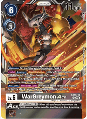 WarGreymon Ace (Box Topper) - ST15-12 - SR